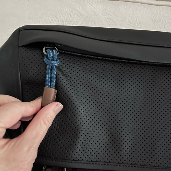 Coach black and purple messenger retro bag and sea green canvas. NWT - Picture 3 of 16